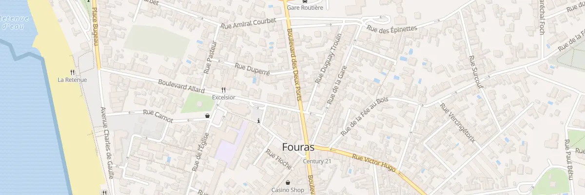 Plan du 82 Bd des Deux Ports à Fouras