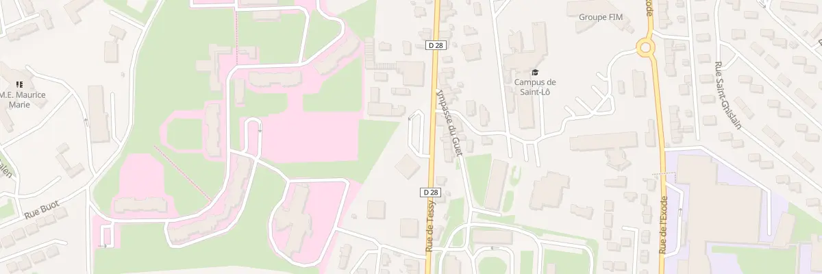 Plan du 234 Rue de Tessy à Saint-Lô