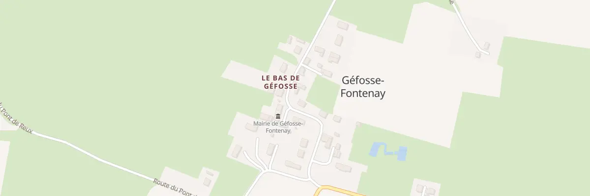 Plan du 5 Rue de la Mer à Géfosse-Fontenay