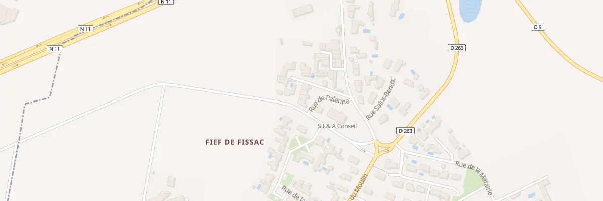 Plan du 1 Rue de la Palenne à Dompierre-sur-Mer