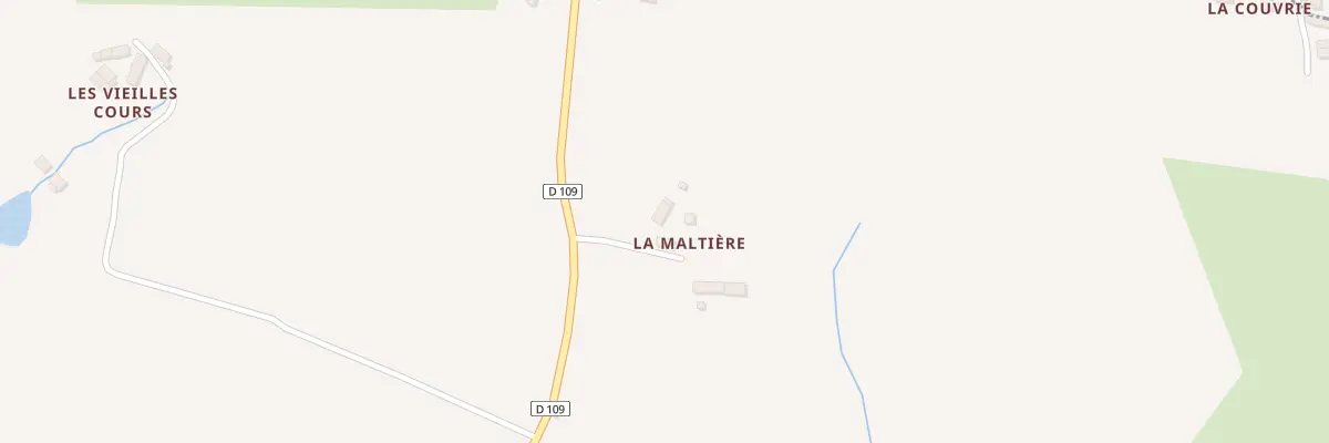 Plan du 36 La Maltière à La Chapelle-Fleurigné
