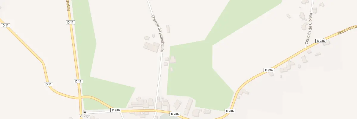 Plan du 140 Che de Jaubeheitia à Masparraute