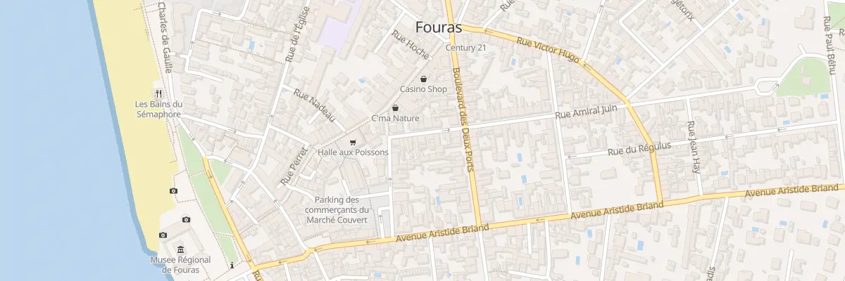 Plan du 9 Rue Amiral Juin à Fouras