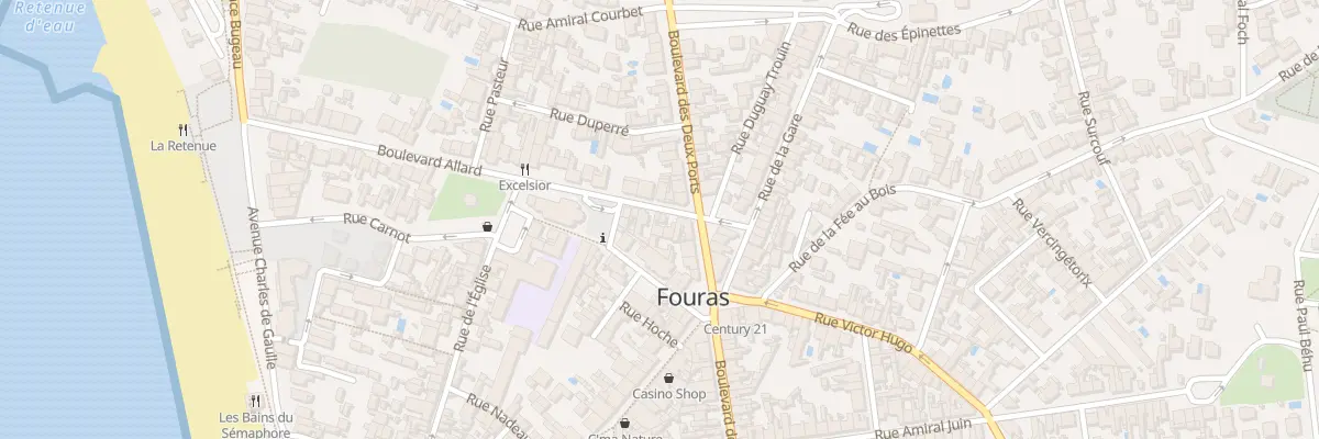 Plan du 35B Bd Allard à Fouras