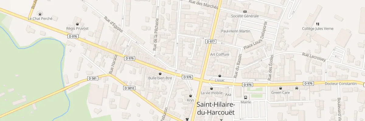 Plan du 6 Rue Jean Burgot - St-Hilaire à Saint-Hilaire-du-Harcouët