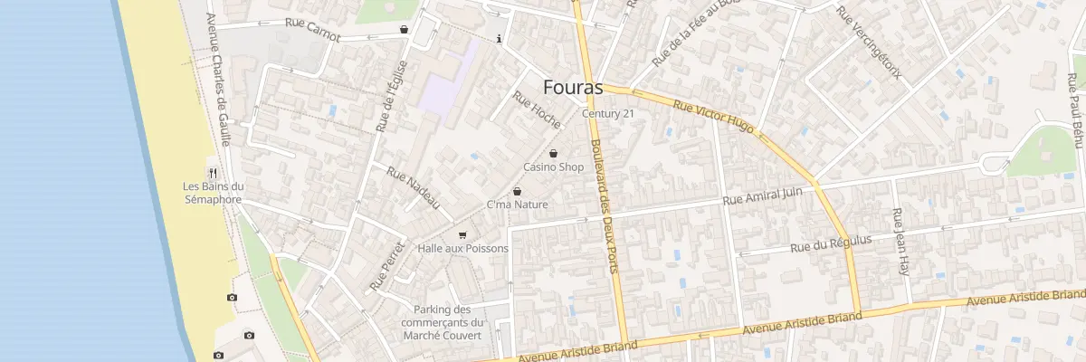 Plan du 69 Rue de la Halle à Fouras