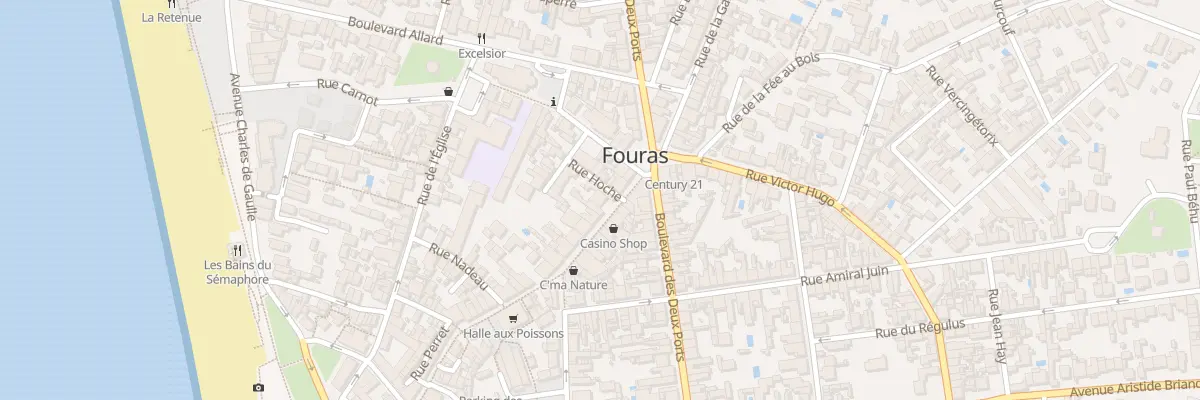 Plan du 60 Rue de la Halle à Fouras
