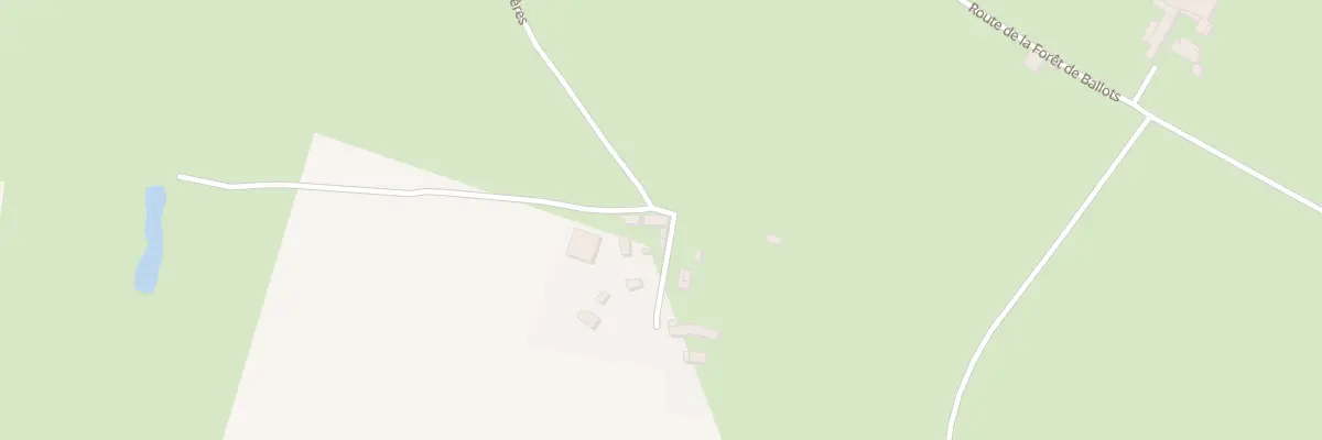 Plan du 5122 Les Veronnieres à La Roë