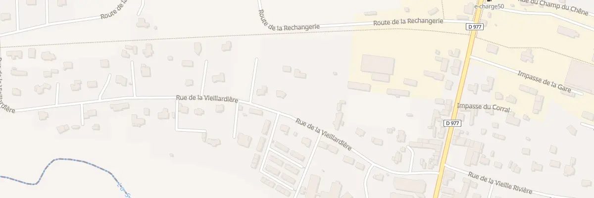 Plan du 32 Rue La Vieillardiere - Parigny à Grandparigny