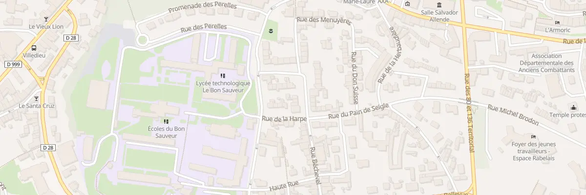 Plan du 4 Rue Corne de Cerf à Saint-Lô