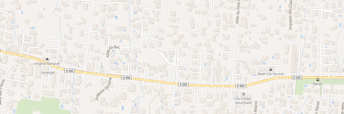 Plan du 179 Av Mal de Lattre de Tassigny à Gujan-Mestras