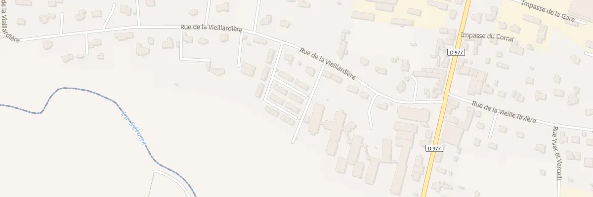 Plan du 35E Rue La Vieillardiere - Parigny à Grandparigny