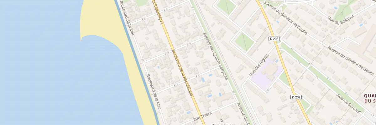 Plan du 35 Bd de la République à Châtelaillon-Plage