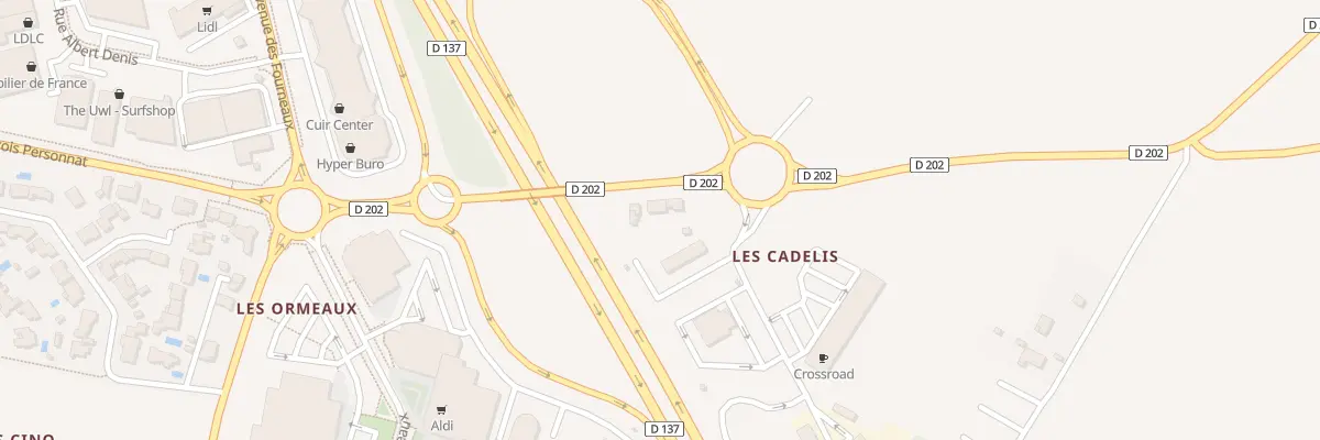 Plan du 5222A Les Cadelis Est à Angoulins