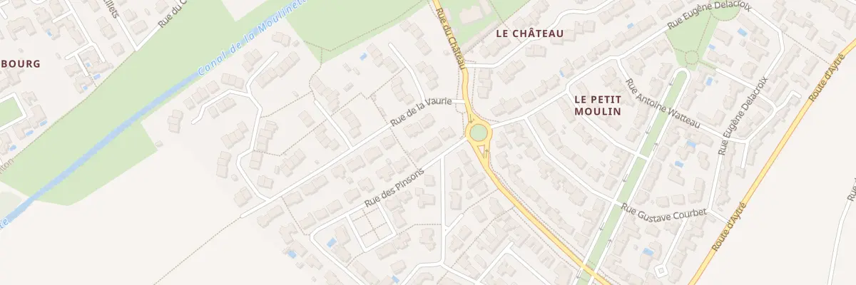 Plan du 4 Rue des Pinsons à Périgny