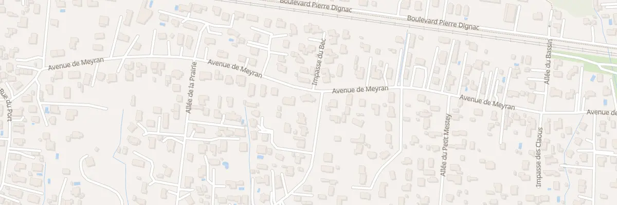 Plan du 81 Av de Meyran à Gujan-Mestras