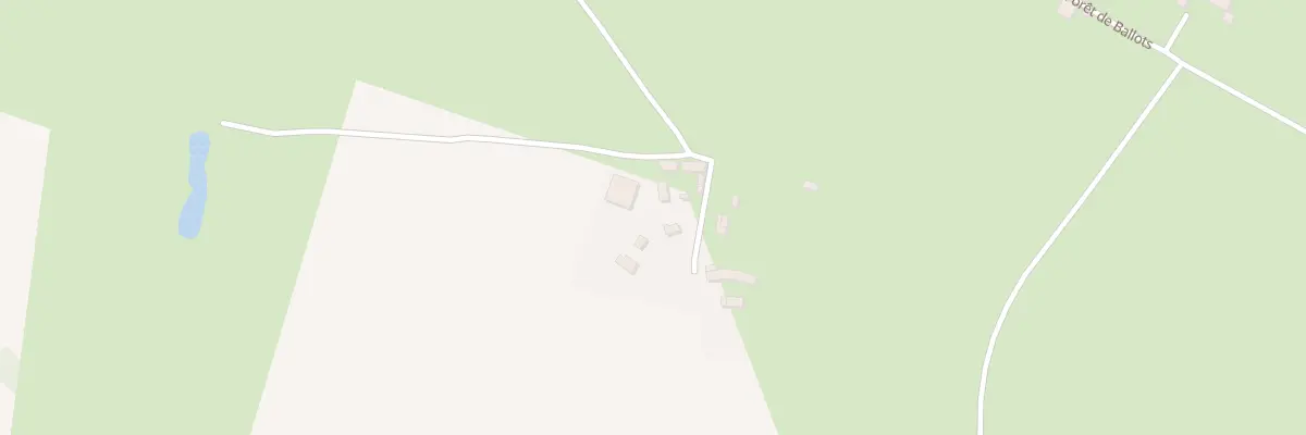Plan du 454 Rte des Veronnières à La Roë