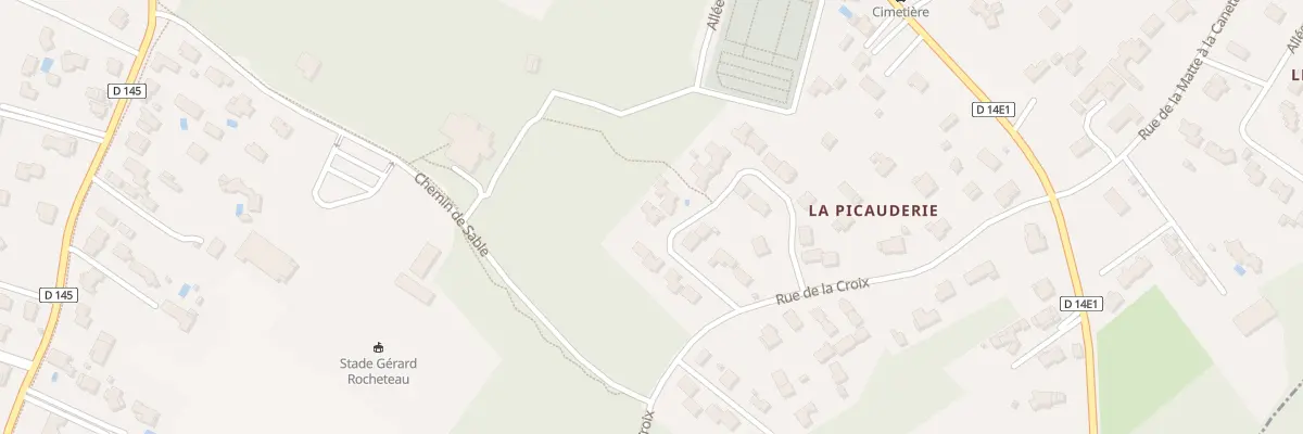 Plan du 24 Rue des Coudras à Étaules