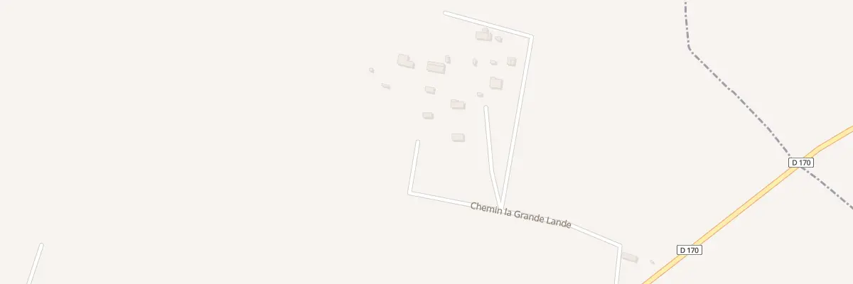 Plan du 6 Che La Grande Lande - Martigny à Grandparigny