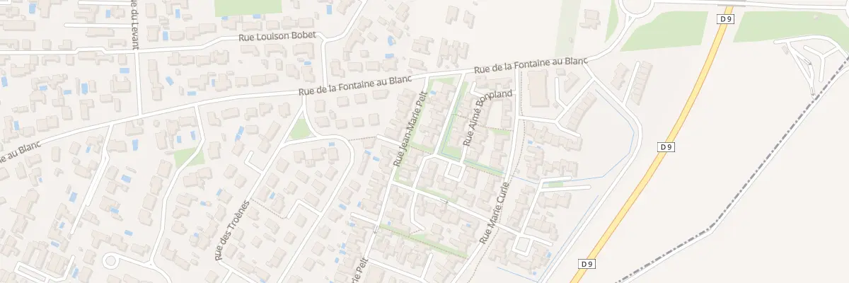 Plan du 14 Rue André Aubréville à Saint-Xandre