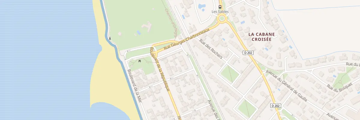 Plan du 28 Rue des Quatre Sergents à Châtelaillon-Plage