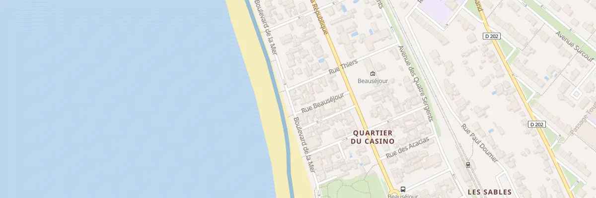 Plan du 30 Bd de la Mer à Châtelaillon-Plage