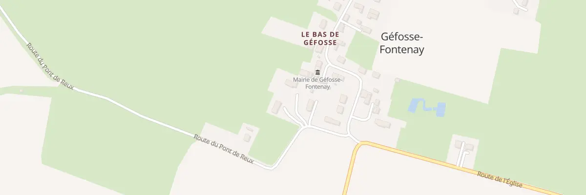 Plan du 5071 L’Entretenant à Géfosse-Fontenay
