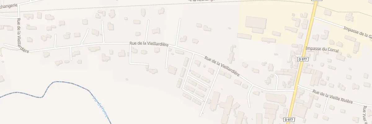Plan du 35 Rue La Vieillardiere - Parigny à Grandparigny