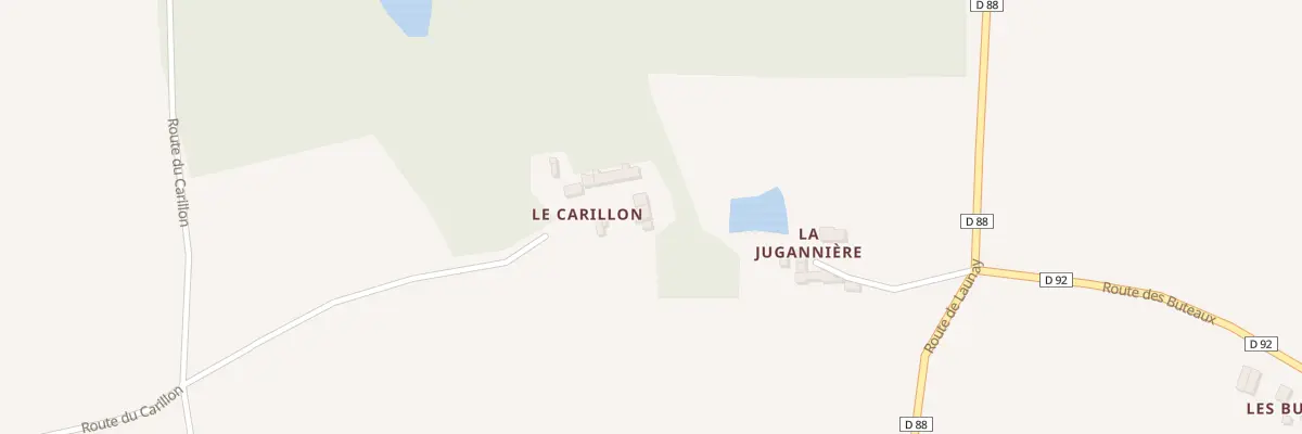 Plan du 5149 Le Carillon à La Meauffe