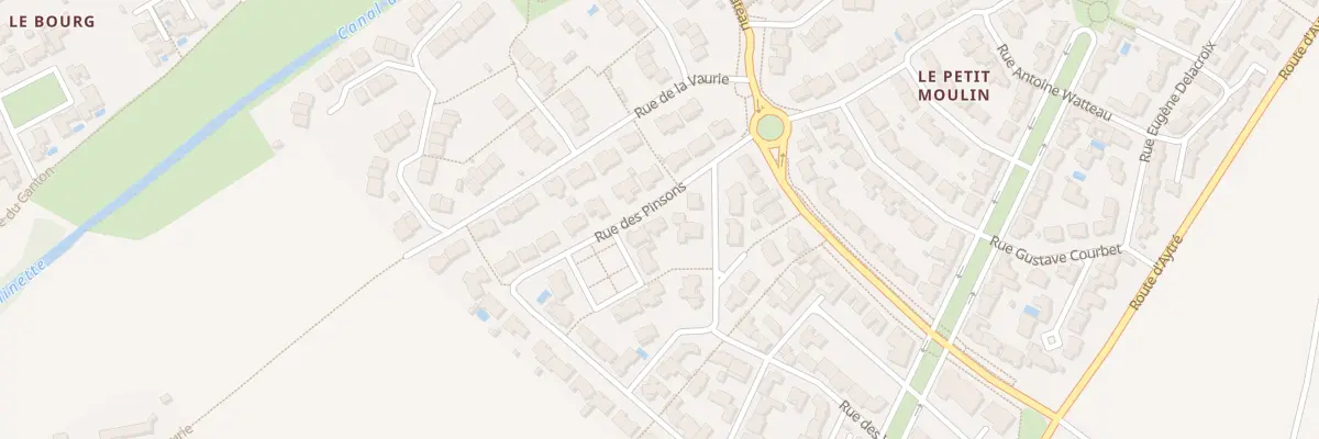 Plan du 5 Rue des Pinsons à Périgny