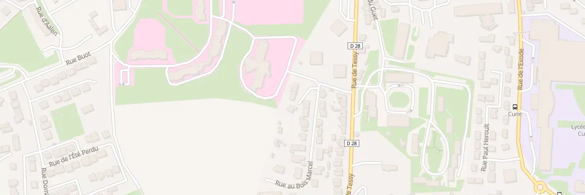 Plan du 28 Imp au Bois Marcel à Saint-Lô