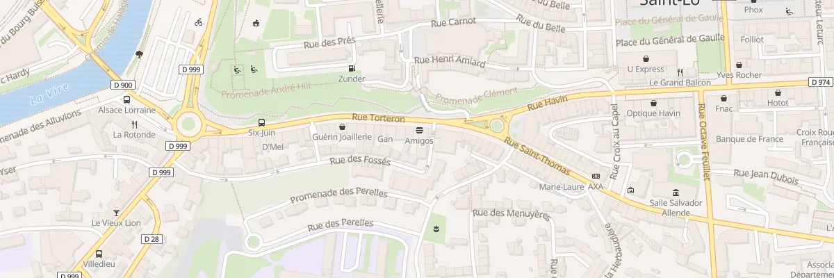 Plan du 27 Rue Torteron à Saint-Lô