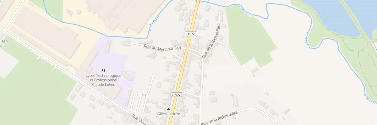 Plan du 171 Rue Lucien Lelievre - St-Hilai à Saint-Hilaire-du-Harcouët
