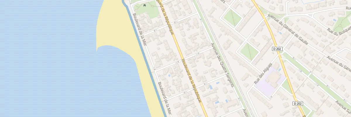 Plan du 38B Bd de la République à Châtelaillon-Plage