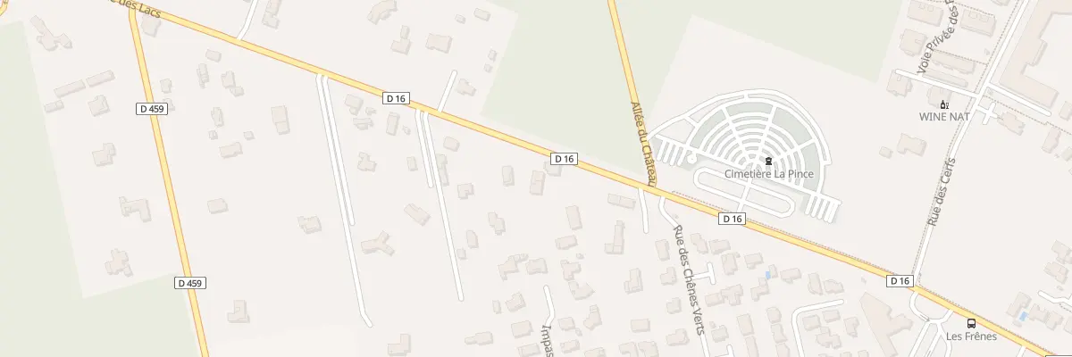 Plan du 879 Av des Lacs à Saint-Paul-lès-Dax