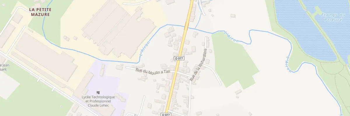 Plan du 88 Rue Lucien Lelievre - St-Hilai à Saint-Hilaire-du-Harcouët