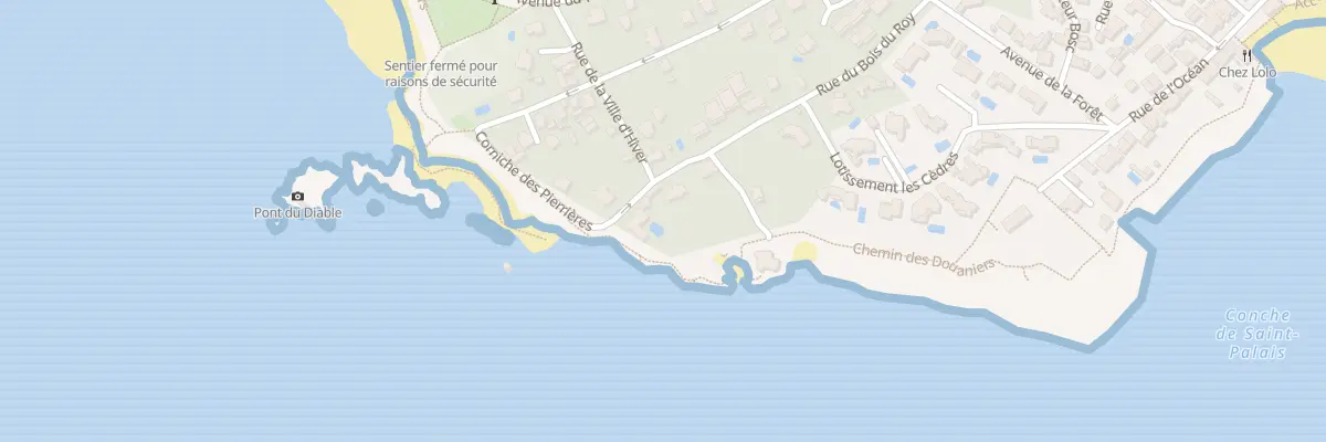 Plan du 18B Rue du Bois du Roy à Saint-Palais-sur-Mer
