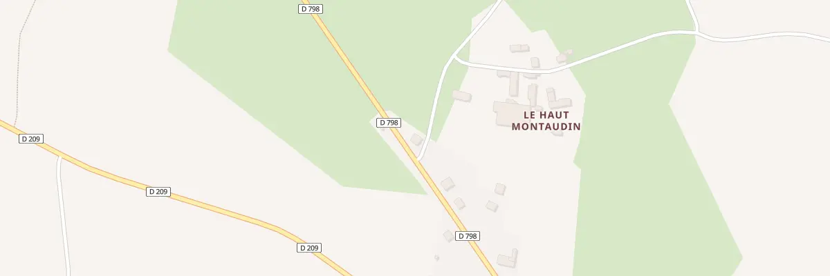 Plan du 26 Le Haut Montaudin à Princé