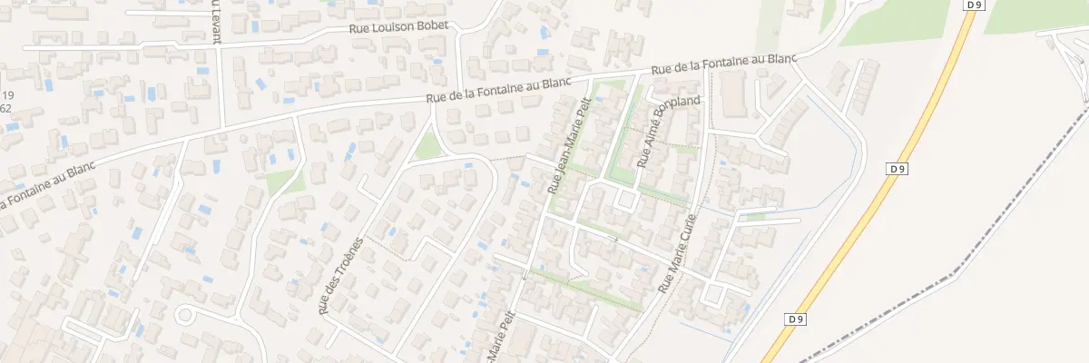 Plan du 14 Rue Jean Marie Pelt à Saint-Xandre