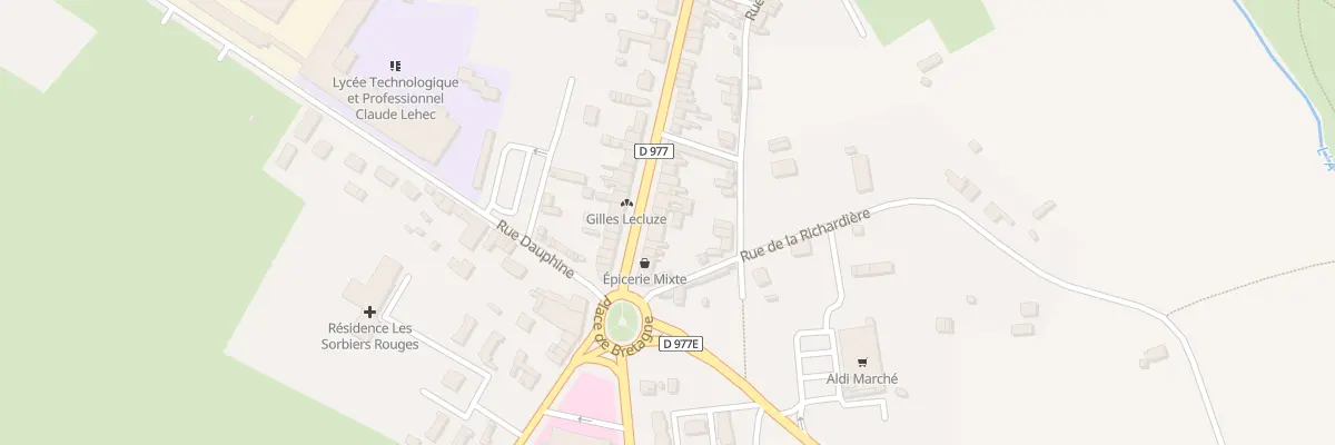 Plan du 229 Rue Lucien Lelievre - St-Hilai à Saint-Hilaire-du-Harcouët