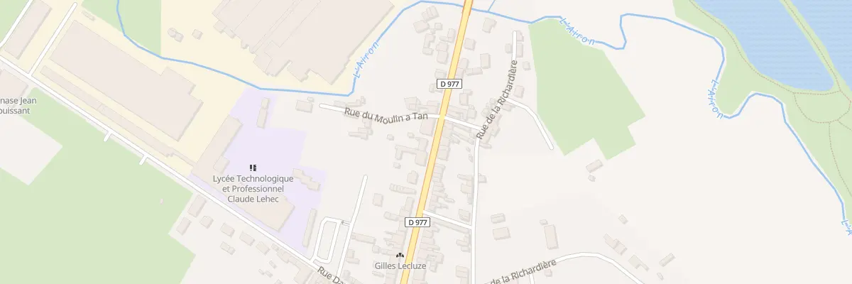Plan du 106 Rue Lucien Lelievre - St-Hilai à Saint-Hilaire-du-Harcouët