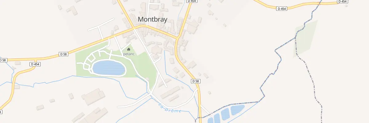 Plan du 5204A Le Bourg à Montbray