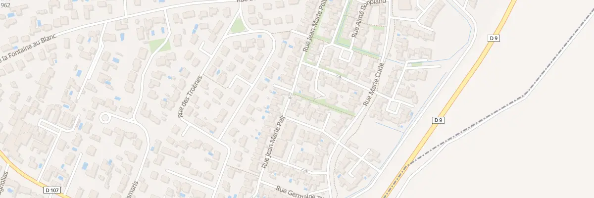 Plan du 1 Rue Jean Marie Pelt à Saint-Xandre