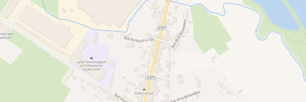 Plan du 108 Rue Lucien Lelievre - St-Hilai à Saint-Hilaire-du-Harcouët