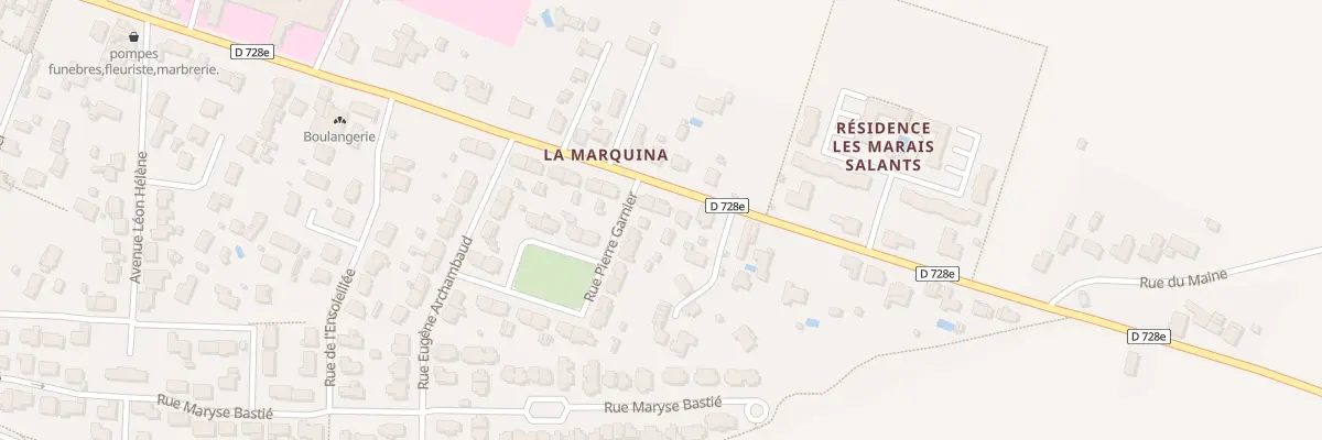 Plan du 42 Av Marechal Leclerc à Marennes-Hiers-Brouage