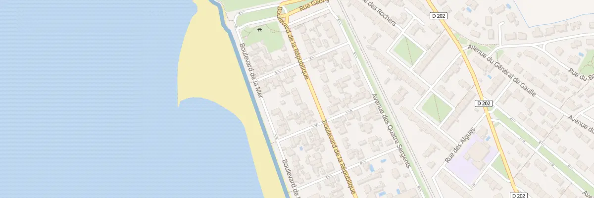 Plan du 30 Bd de la République à Châtelaillon-Plage