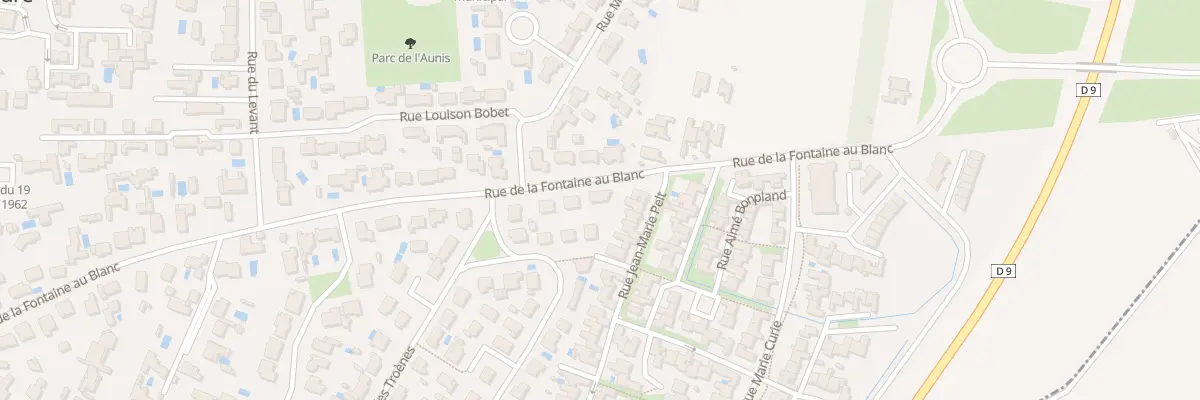 Plan du 40 Rue de la Fontaine au Blanc à Saint-Xandre
