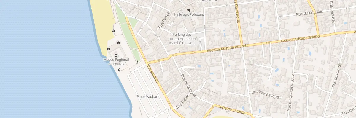Plan du 55 Rue de la Coue à Fouras