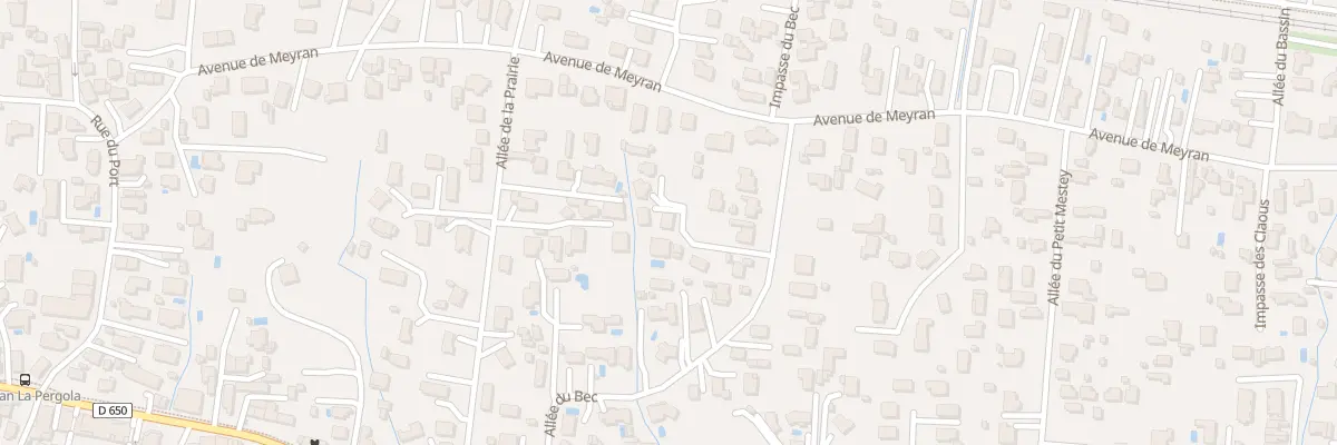 Plan du 31Q All du Bec à Gujan-Mestras