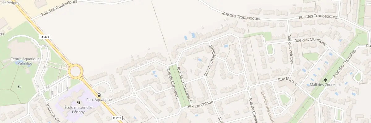 Plan du 35 Rue de Cheverny à Périgny